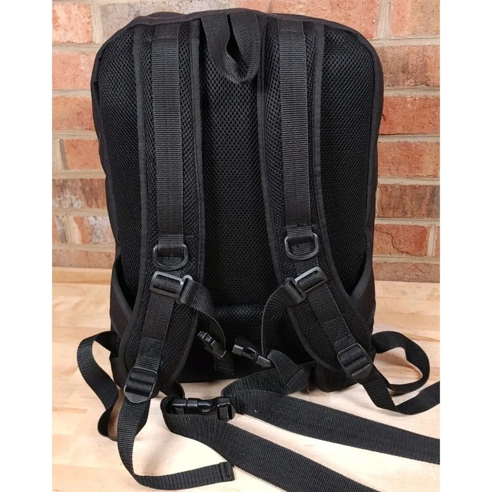 Flying Circle FC Utility Backpack Style 2038 Pockets Black Poly Travel Bag